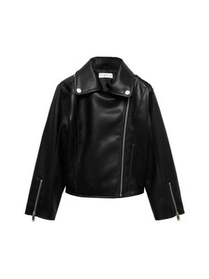 Kurtka ze skóry ekologicznej Mango Kids