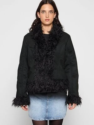 Kurtka ze skóry ekologicznej Monki