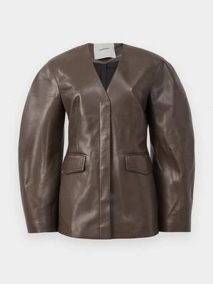 Kurtka ze skóry ekologicznej Nanushka