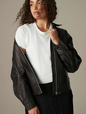 Kurtka ze skóry ekologicznej Next