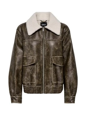 Kurtka ze skóry ekologicznej Only