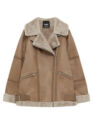 Kurtka ze skóry ekologicznej PULL&BEAR