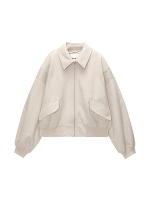 Kurtka ze skóry ekologicznej PULL&BEAR