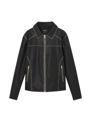 Kurtka ze skóry ekologicznej PULL&BEAR