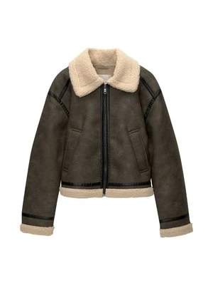 Kurtka ze skóry ekologicznej PULL&BEAR