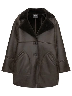 Kurtka ze skóry ekologicznej PULL&BEAR