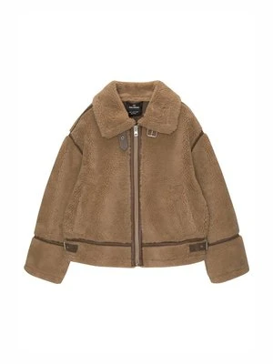 Kurtka ze skóry ekologicznej PULL&BEAR