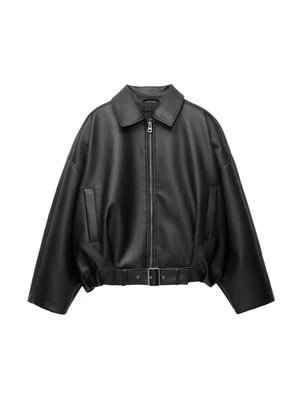 Kurtka ze skóry ekologicznej PULL&BEAR