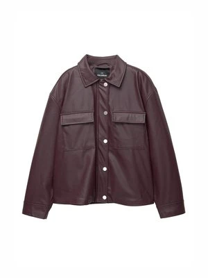 Kurtka ze skóry ekologicznej PULL&BEAR