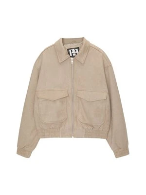 Kurtka ze skóry ekologicznej PULL&BEAR