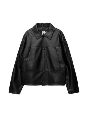 Kurtka ze skóry ekologicznej PULL&BEAR
