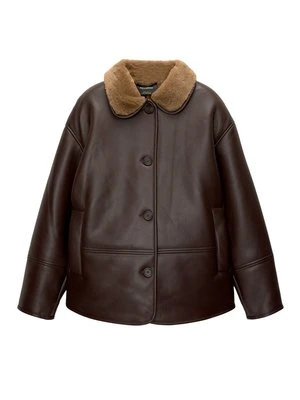 Kurtka ze skóry ekologicznej PULL&BEAR