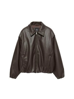 Kurtka ze skóry ekologicznej PULL&BEAR