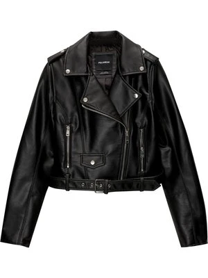 Kurtka ze skóry ekologicznej PULL&BEAR
