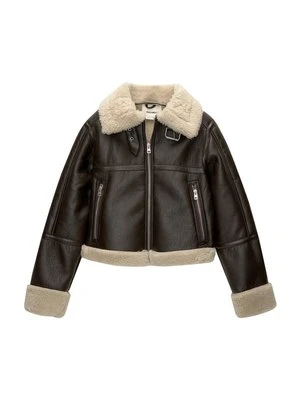 Kurtka ze skóry ekologicznej PULL&BEAR