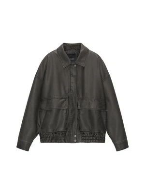 Kurtka ze skóry ekologicznej PULL&BEAR