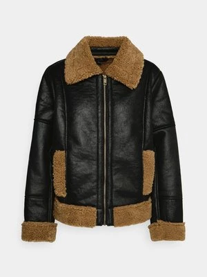 Kurtka ze skóry ekologicznej Simply Be