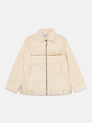 Kurtka ze skóry ekologicznej Stella McCartney Kids
