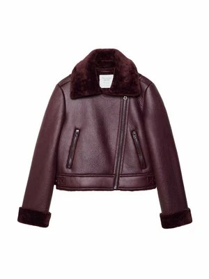 Kurtka ze skóry ekologicznej Stradivarius