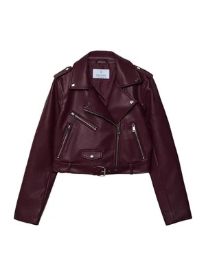 Kurtka ze skóry ekologicznej Stradivarius