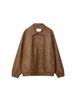 Kurtka ze skóry ekologicznej Stradivarius