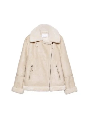 Kurtka ze skóry ekologicznej Stradivarius