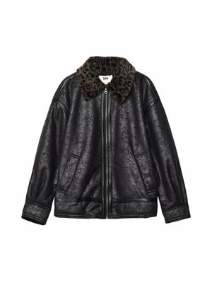 Kurtka ze skóry ekologicznej Stradivarius