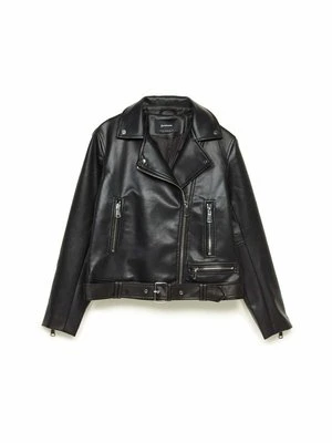 Kurtka ze skóry ekologicznej Stradivarius