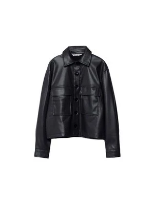 Kurtka ze skóry ekologicznej Stradivarius