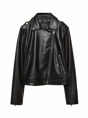 Kurtka ze skóry ekologicznej Stradivarius