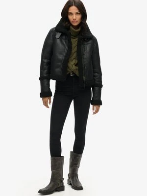 Kurtka ze skóry ekologicznej Superdry & Co