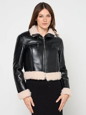 Kurtka ze skóry ekologicznej Twinset ACTITUDE