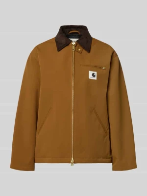 Kurtka ze stójką i dwukierunkowym zamkiem błyskawicznym model 'Clark' Carhartt Work In Progress