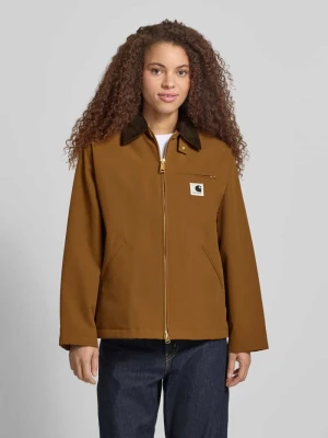 Kurtka ze stójką i dwukierunkowym zamkiem błyskawicznym model 'Clark' Carhartt Work In Progress