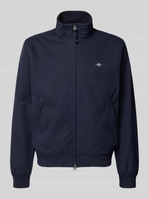 Kurtka ze stójką i dwustronnym zamkiem błyskawicznym Gant