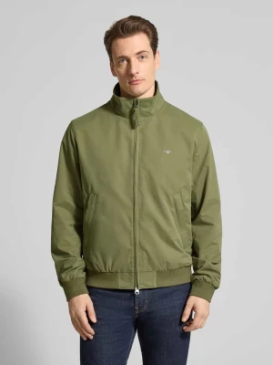 Kurtka ze stójką i dwustronnym zamkiem błyskawicznym Gant