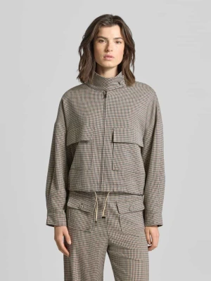 Kurtka ze stójką i kieszeniami z patką model ‘DARIO’ SUNCOO PARIS