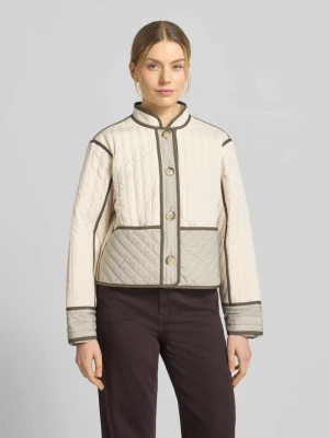 kurtka ze stójką i listwą guzikową comma