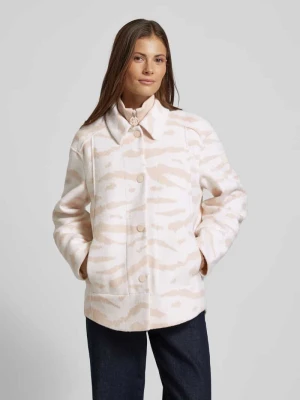 Krótki płaszcz o kroju regular fit ze stójką Marc Cain