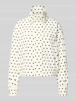 Kurtka ze stójką model 'CALLISA DOT' NEO NOIR