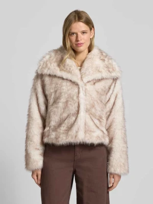 Kurtka ze sztucznego futra o kroju relaxed fit zapięcie na haftkę model ‘DAWN LIFE’ Only