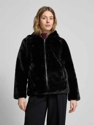 Kurtka ze sztucznego futra z kapturem Lauren Ralph Lauren