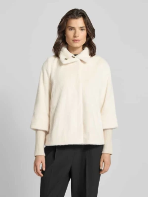 Kurtka ze sztucznego futra ze stójką Zero