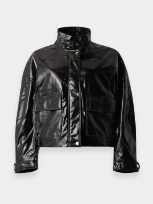 Kurtka ze sztucznej skóry Even&Odd By Zalando brązowy