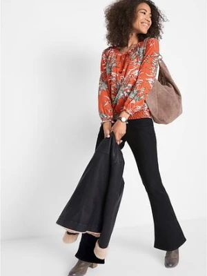 Kurtka ze sztucznej skóry, na podszewce bonprix