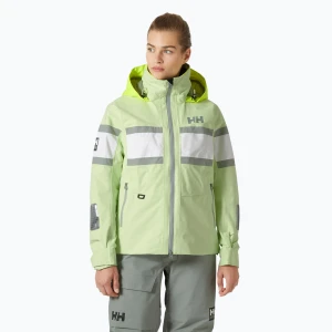 Kurtka żeglarska damska Helly Hansen Salt Original washed lime Żółty