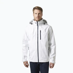 Kurtka żeglarska męska Helly Hansen Crew Hooded 2.0 white