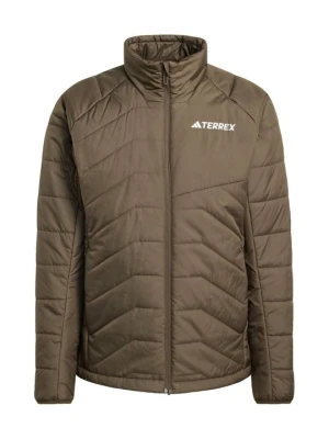 Kurtka zimowa Adidas Terrex ciemnozielony