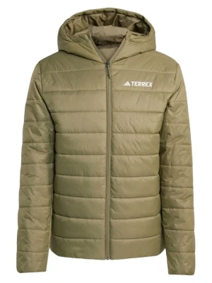 Kurtka zimowa Adidas Terrex oliwkowy