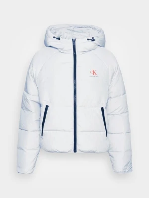 Kurtka zimowa Calvin Klein Jeans jasnoszary